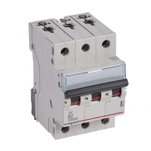 LEGRAND-404120 TX3 kismegszakító 3P B2 10000A/10kA BIC