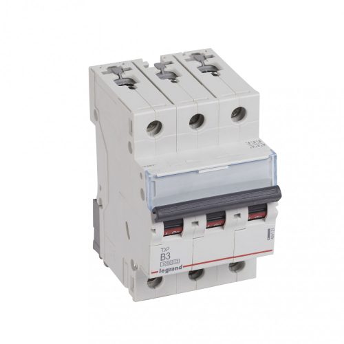 LEGRAND-404121 TX3 kismegszakító 3P B3 10000A/10kA BIC