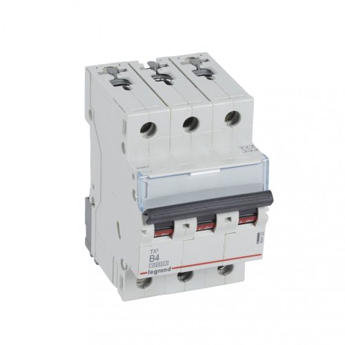LEGRAND-404122 TX3 kismegszakító 3P B4 10000A/10kA BIC