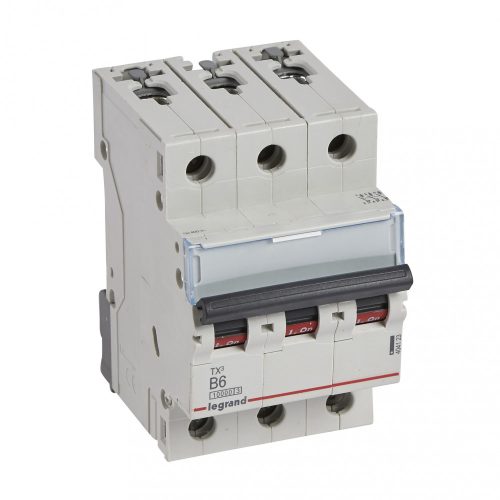 LEGRAND-404123 TX3 kismegszakító 3P B6 10000A/10kA BIC