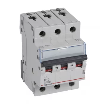 LEGRAND-404124 TX3 kismegszakító 3P B10 10000A/10kA BIC