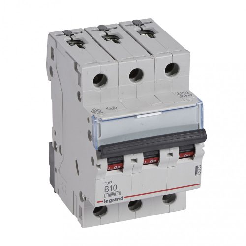 LEGRAND-404124 TX3 kismegszakító 3P B10 10000A/10kA BIC