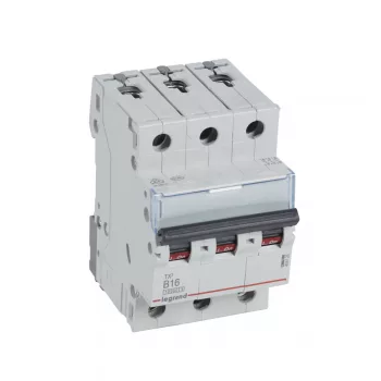 LEGRAND-404126 TX3 kismegszakító 3P B16 10000A/10kA BIC