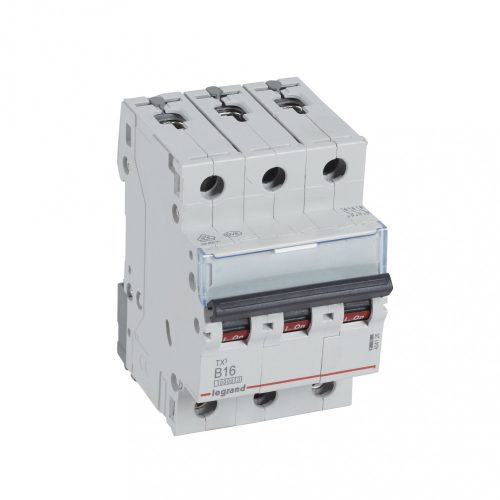 LEGRAND-404126 TX3 kismegszakító 3P B16 10000A/10kA BIC
