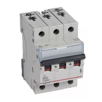 LEGRAND-404131 TX3 kismegszakító 3P B50 10000A/10kA BIC