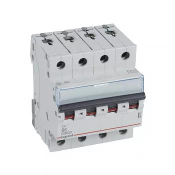 LEGRAND-404151 TX3 kismegszakító 4P B6 10000A/10kA BIC