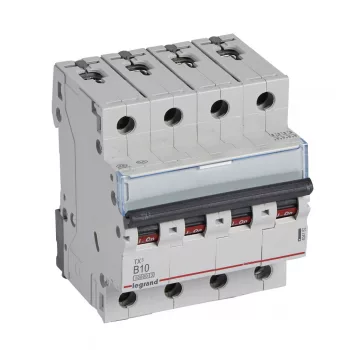 LEGRAND-404152 TX3 kismegszakító 4P B10 10000A/10kA BIC