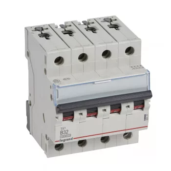 LEGRAND-404157 TX3 kismegszakító 4P B32 10000A/10kA BIC