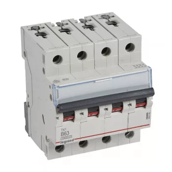 LEGRAND-404160 TX3 kismegszakító 4P B63 10000A/10kA BIC