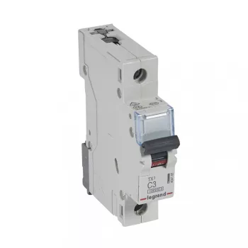 LEGRAND-404165 TX3 kismegszakító 1P C3 10000A/10kA BIC