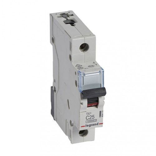 LEGRAND-404173 TX3 kismegszakító 1P C25 10000A/10kA BIC