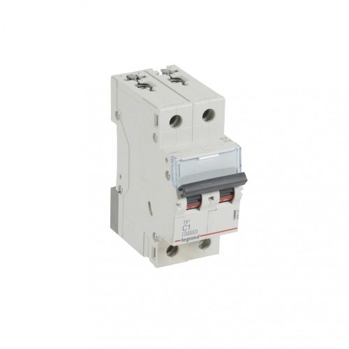 LEGRAND-404197 TX3 kismegszakító 2P C1 10000A/10kA BIC