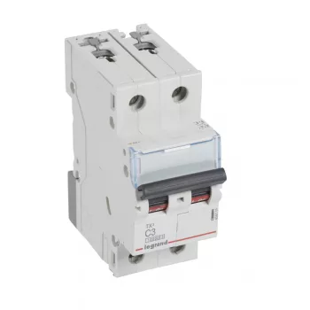 LEGRAND-404199 TX3 kismegszakító 2P C3 10000A/10kA BIC