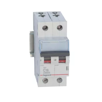 LEGRAND-404205 TX3 kismegszakító 2P C16 10000A/10kA BIC