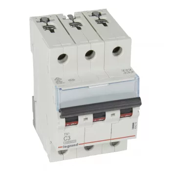 LEGRAND-404216 TX3 kismegszakító 3P C3 10000A/10kA BIC