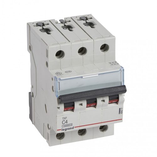 LEGRAND-404217 TX3 kismegszakító 3P C4 10000A/10kA BIC