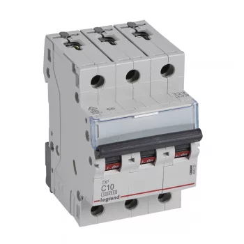 LEGRAND-404220 TX3 kismegszakító 3P C10 10000A/10kA BIC