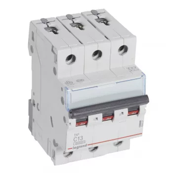 LEGRAND-404221 TX3 kismegszakító 3P C13 10000A/10kA BIC