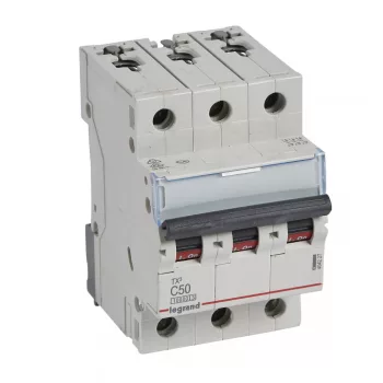LEGRAND-404227 TX3 kismegszakító 3P C50 10000A/10kA BIC