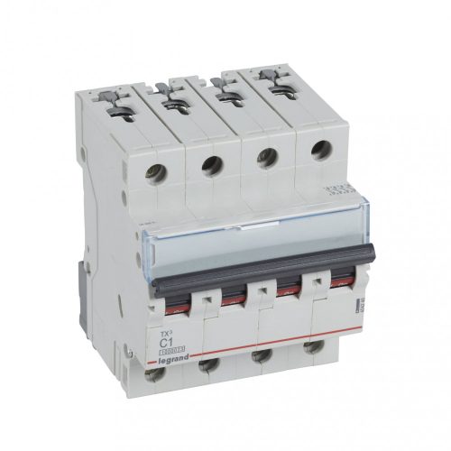 LEGRAND-404248 TX3 kismegszakító 4P C1 10000A/10kA BIC