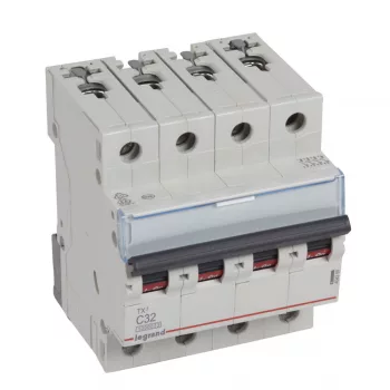 LEGRAND-404259 TX3 kismegszakító 4P C32 10000A/10kA BIC