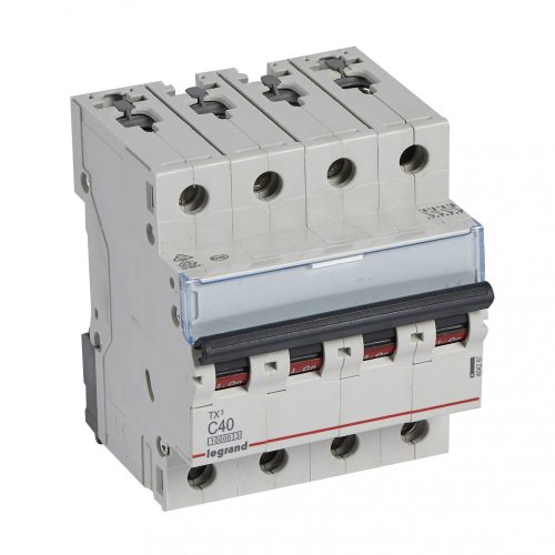 LEGRAND-404260 TX3 kismegszakító 4P C40 10000A/10kA BIC
