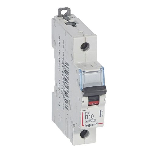 LEGRAND-407430 DX3 kismegszakító 1P B10 6000A/10kA