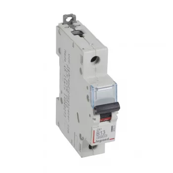 LEGRAND-407431 DX3 kismegszakító 1P B13 6000A/10kA