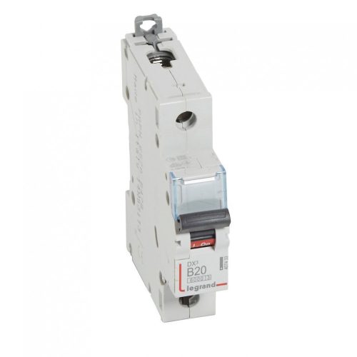 LEGRAND-407433 DX3 kismegszakító 1P B20 6000A/10kA
