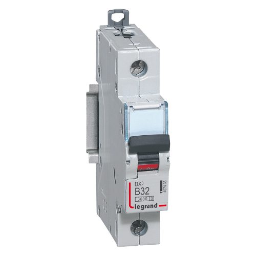 LEGRAND-407435 DX3 kismegszakító 1P B32 6000A/10kA