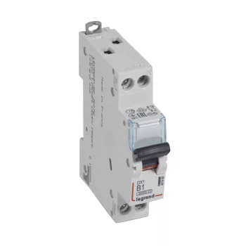 LEGRAND-407468 DX3 kismegszakító 1P+N B1 6000A/10kA