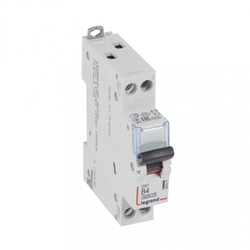 LEGRAND-407471 DX3 kismegszakító 1P+N B4 6000A/10kA