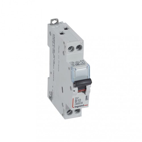 LEGRAND-407473 DX3 kismegszakító 1P+N B10 6000A/10kA