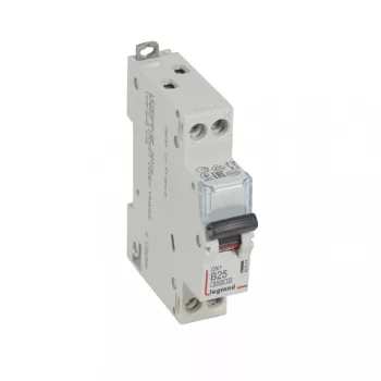 LEGRAND-407477 DX3 kismegszakító 1P+N B25 6000A/10kA