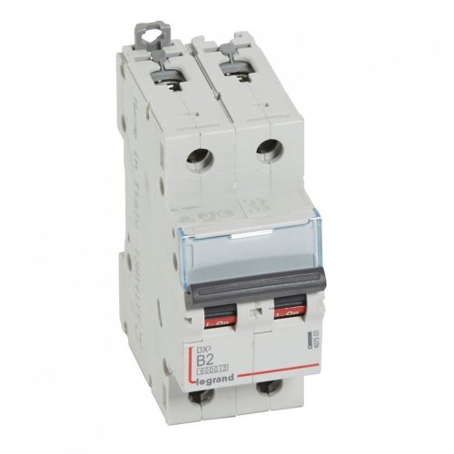 LEGRAND-407503 DX3 kismegszakító 2P B2 6000A/10kA