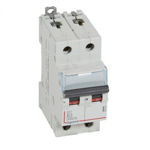 LEGRAND-407504 DX3 kismegszakító 2P B3 6000A/10kA