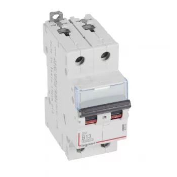 LEGRAND-407508 DX3 kismegszakító 2P B13 6000A/10kA
