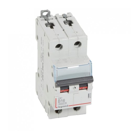 LEGRAND-407509 DX3 kismegszakító 2P B16 6000A/10kA