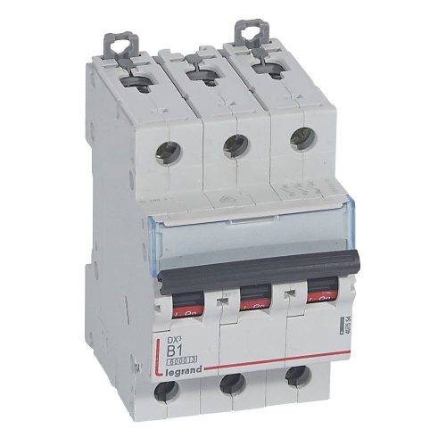 LEGRAND-407554 DX3 kismegszakító 3P B1 6000A/10kA