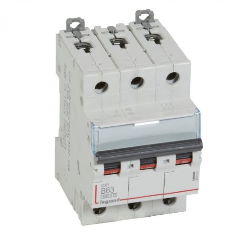 LEGRAND-407567 DX3 kismegszakító 3P B63 6000A/10kA