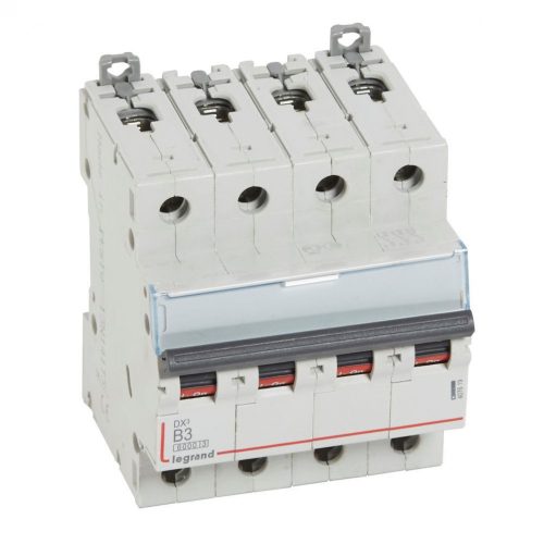 LEGRAND-407619 DX3 kismegszakító 4P B3 6000A/10kA