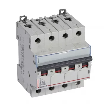 LEGRAND-407623 DX3 kismegszakító 4P B13 6000A/10kA