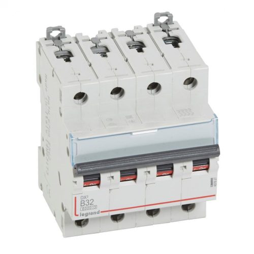 LEGRAND-407627 DX3 kismegszakító 4P B32 6000A/10kA