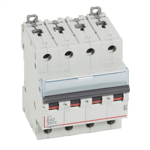 LEGRAND-407628 DX3 kismegszakító 4P B40 6000A/10kA