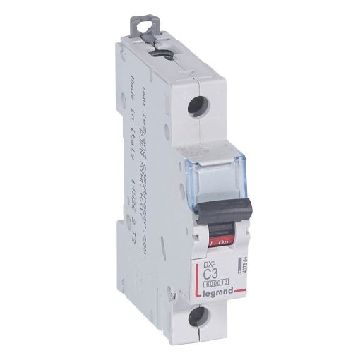 LEGRAND-407664 DX3 kismegszakító 1P C3 6000A/10kA