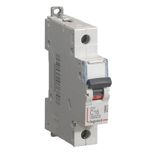 LEGRAND-407670 DX3 kismegszakító 1P C16 6000A/10kA