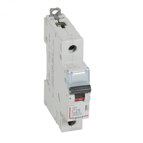 LEGRAND-407672 DX3 kismegszakító 1P C25 6000A/10kA