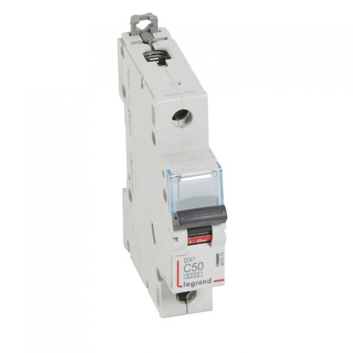 LEGRAND-407675 DX3 kismegszakító 1P C50 6000A/10kA