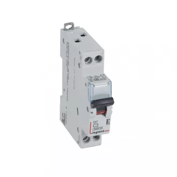 LEGRAND-407736 DX3 kismegszakító 1P+N C3 6000A/10kA