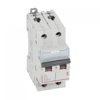 LEGRAND-407792 DX3 kismegszakító 2P C1 6000A/10kA